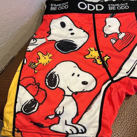 Odd Boxer Briefs Charlie Brown’s Snoopy Premium Men’s Lightweight Underwear! - Picture 1 of 6